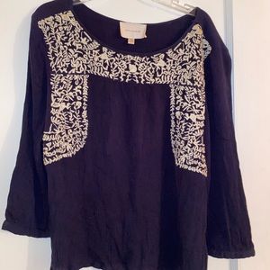 Skies Are Blue Blouse